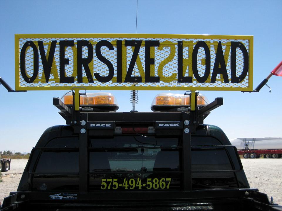 Susan G's Truck 4.jpg - http://www.GreenHornetPilotCars.com